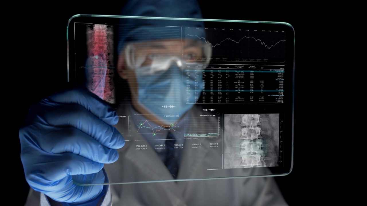 x射线数据检查视频素材画面3