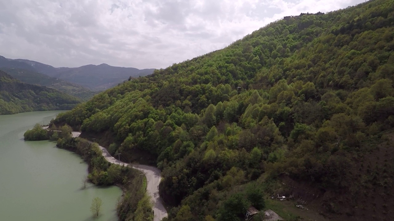 空中山景城视频素材