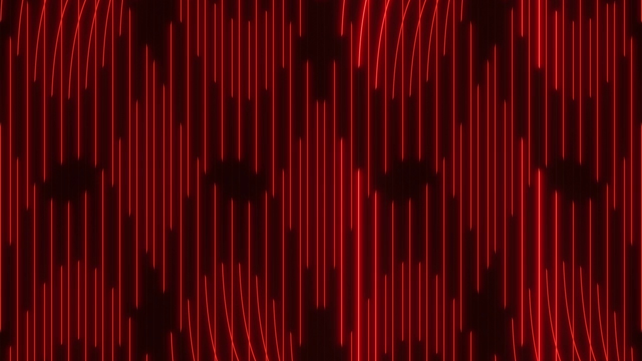 霓虹红线图案视频素材画面1