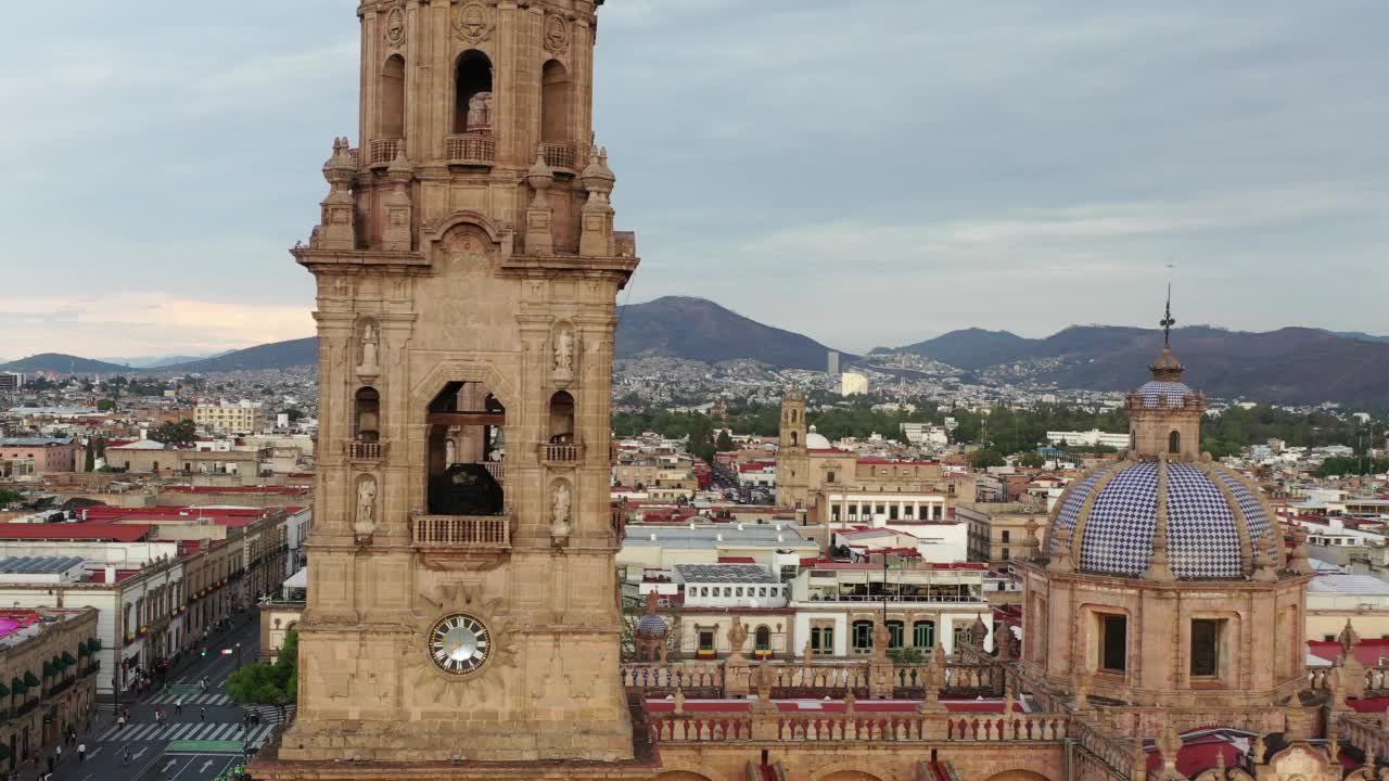 Morelia, Michoacan，墨西哥视频素材