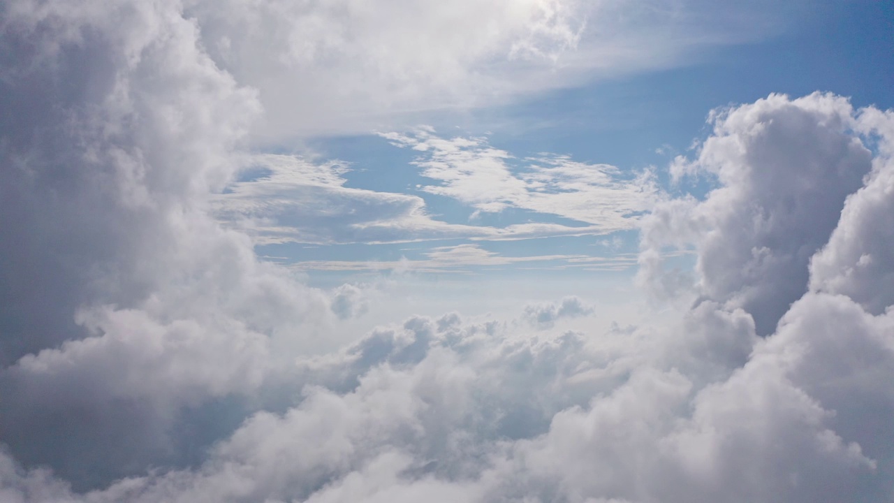 航空摄影天空云视频素材