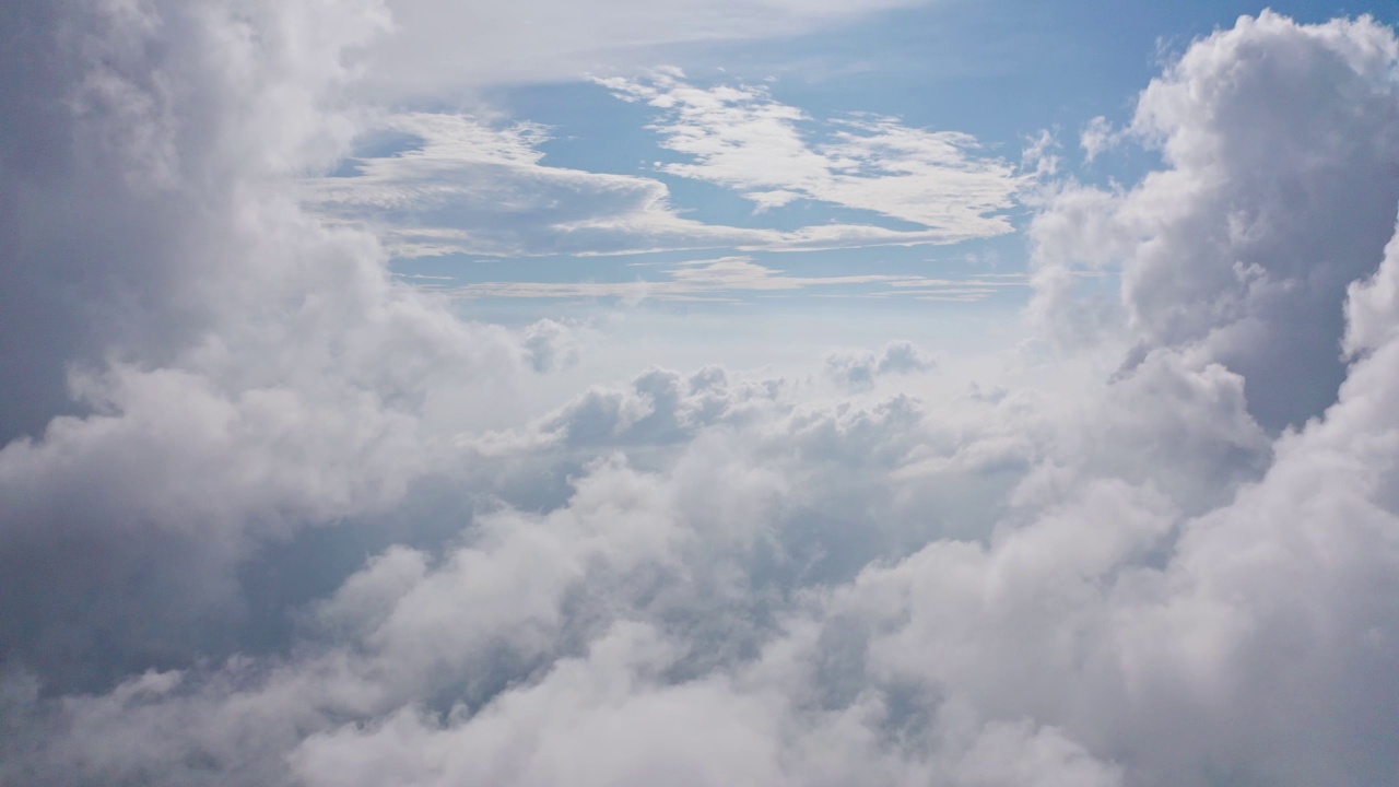 航空摄影天空云视频素材