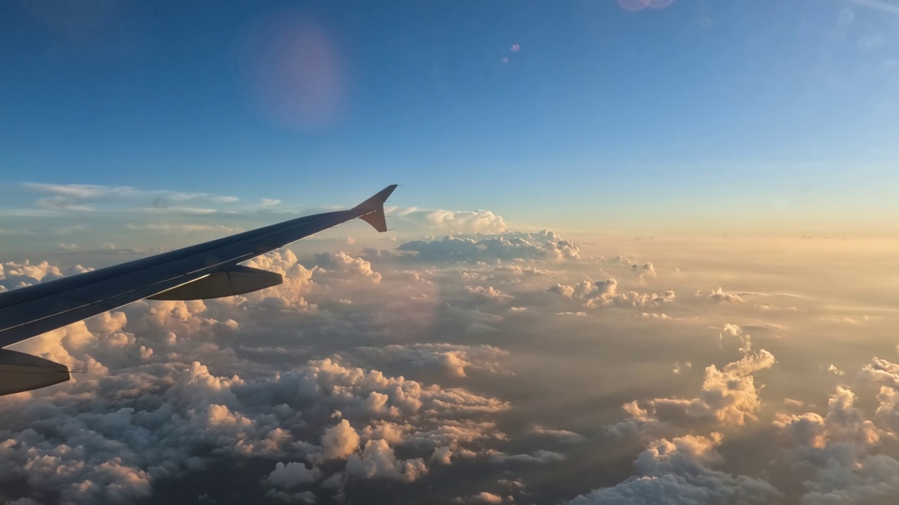 航空旅行视频素材