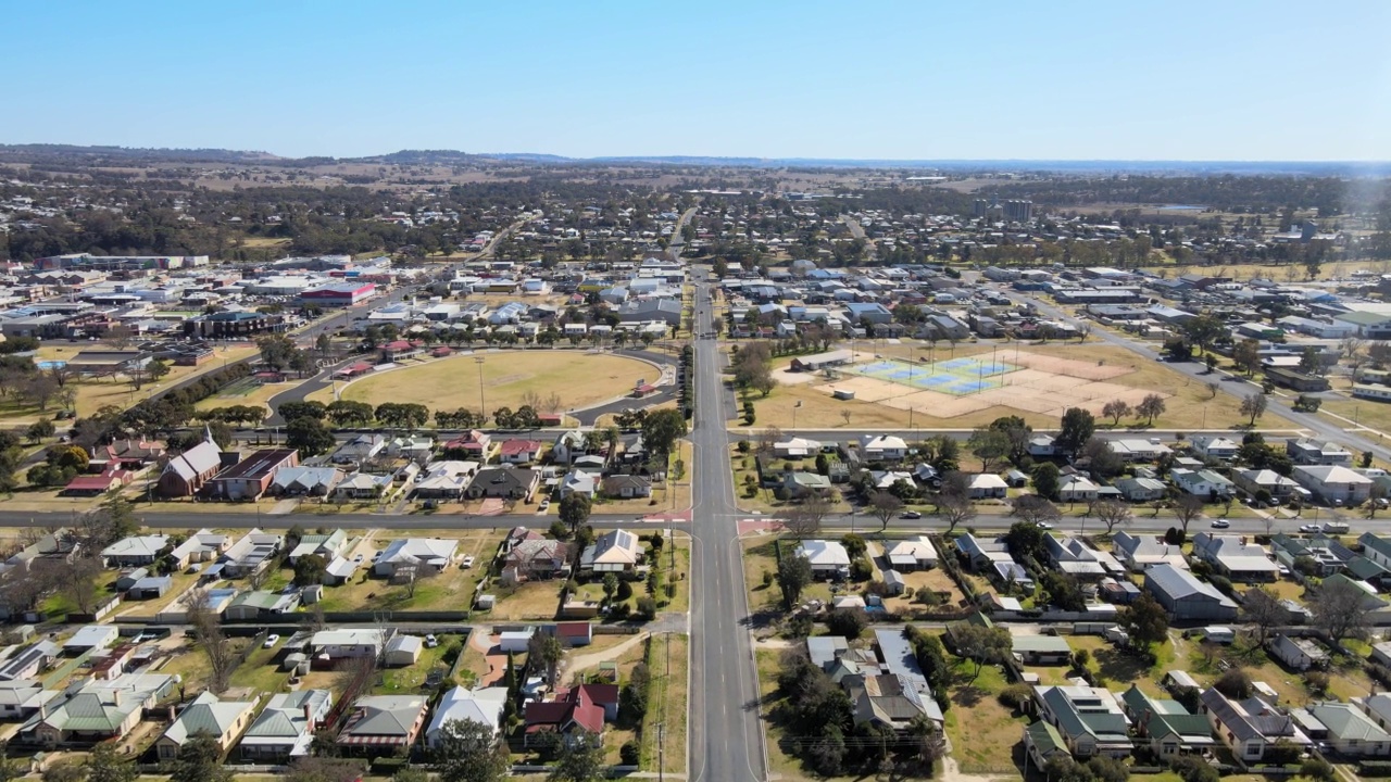 澳大利亚新南威尔士州Inverell, 2360视频素材