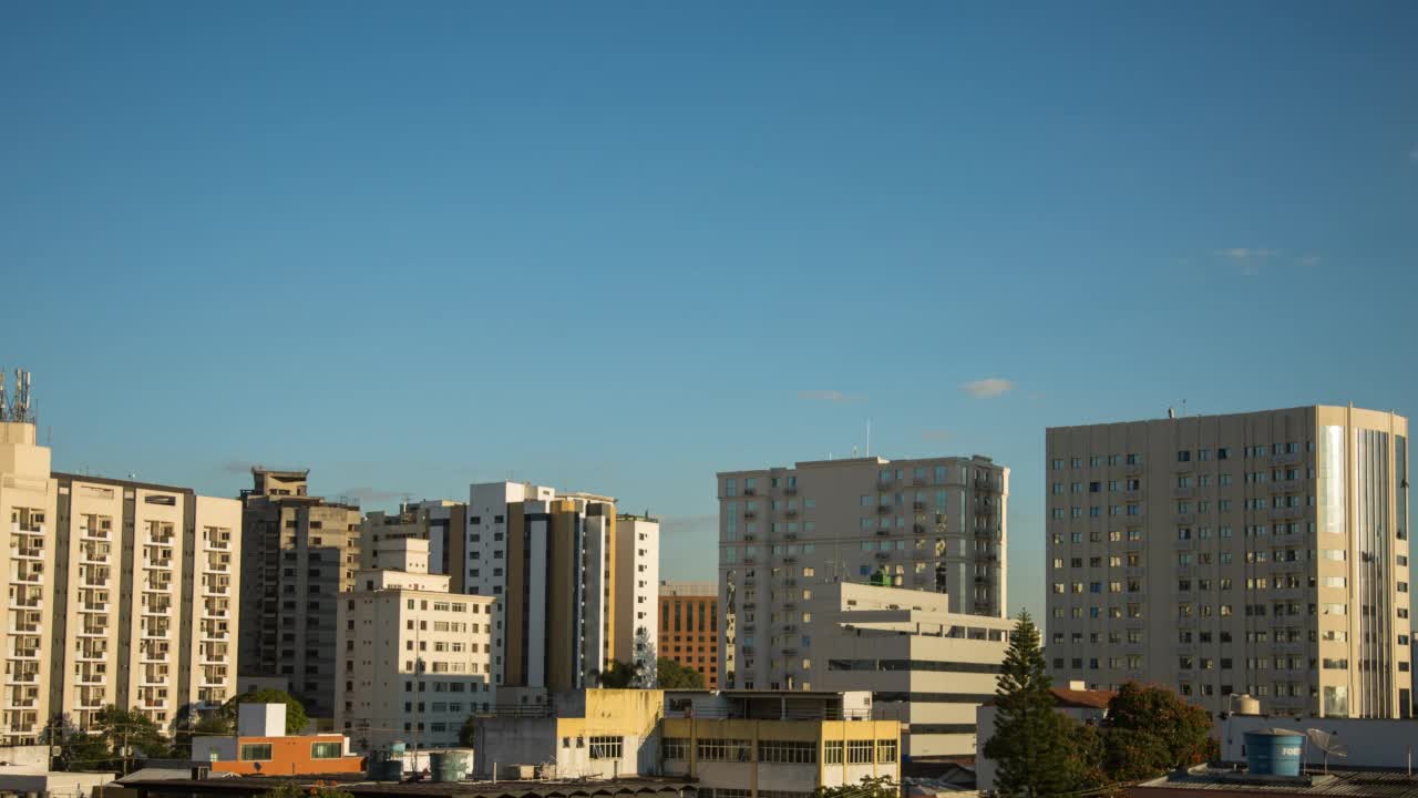 圣保罗建筑城市景观时间推移视频素材