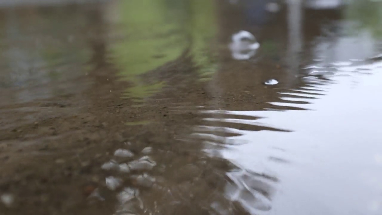 雨滴视频素材