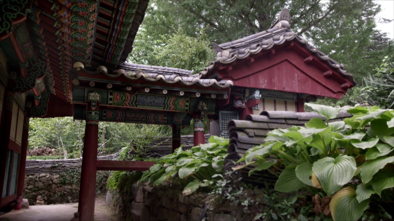 韩国全罗南道顺天市曹溪山仙南寺视频素材