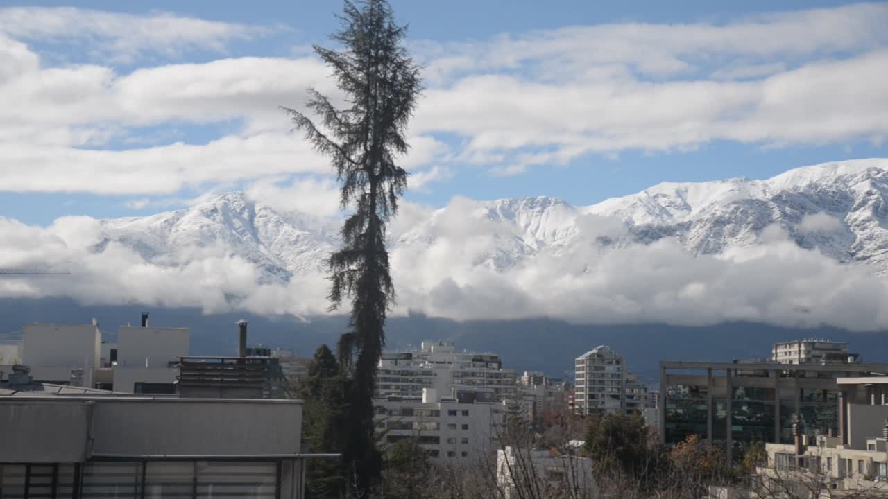 智利安第斯山脉视频素材