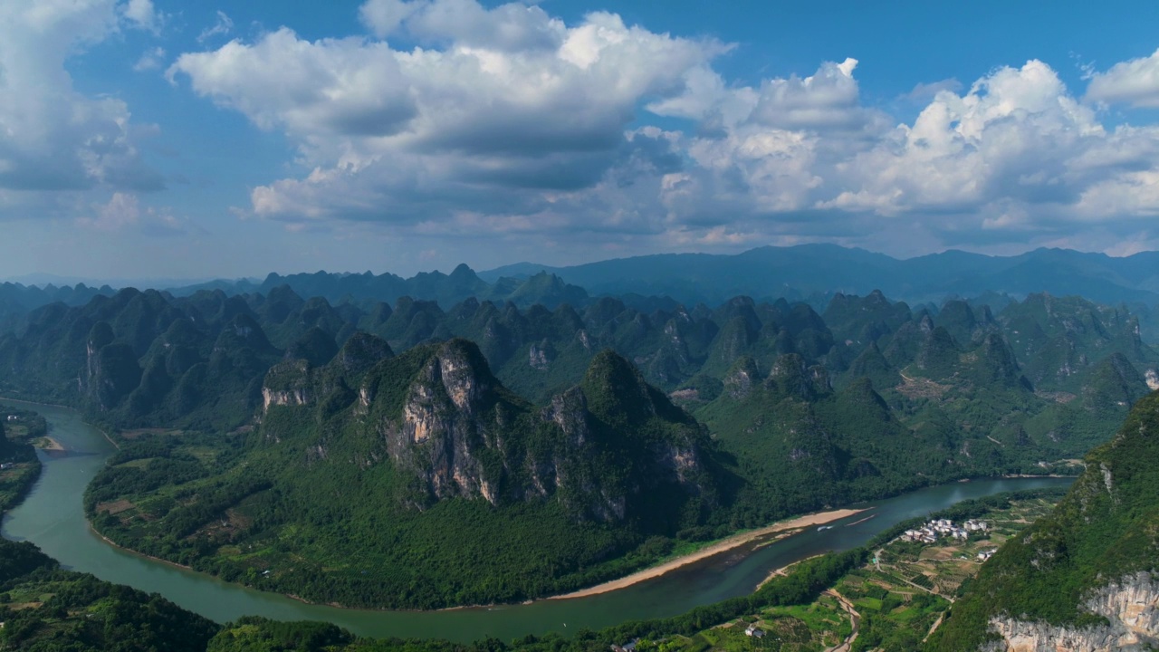 桂林山水风景视频素材