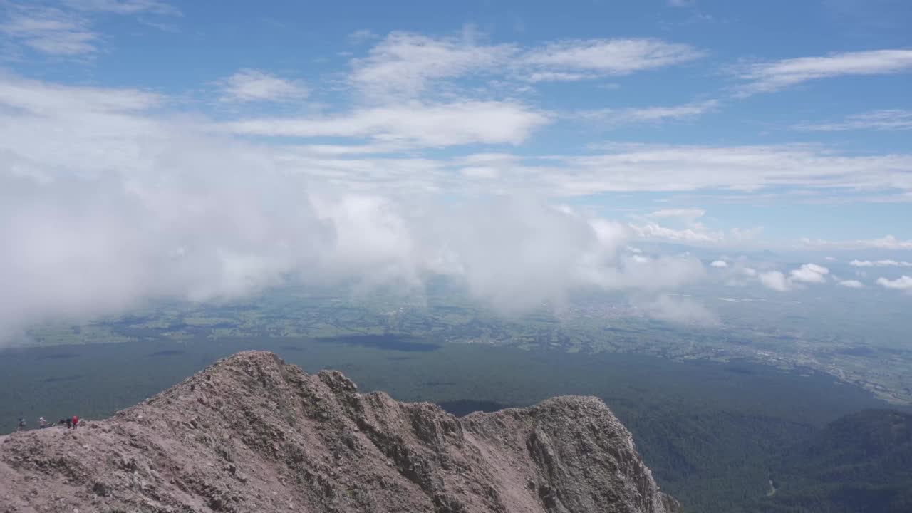 马林彻火山的风景视频素材