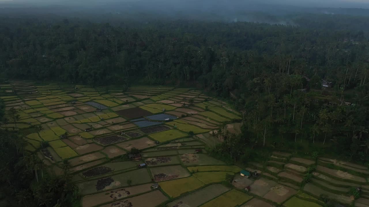 印尼巴厘岛的阿贡山视频素材