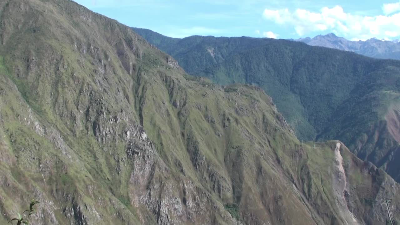 马丘比丘山，位于南美洲秘鲁南部科迪勒拉山脉的东部视频素材