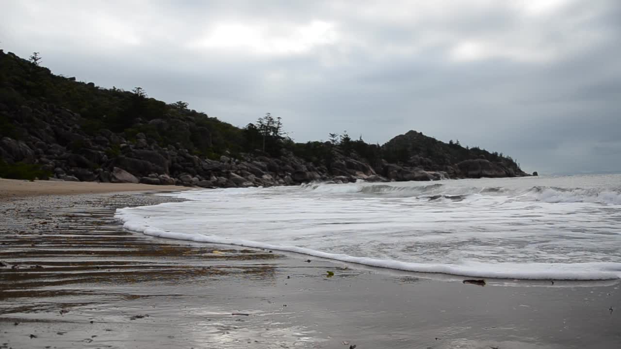 热带海滩，磁岛，昆士兰视频素材