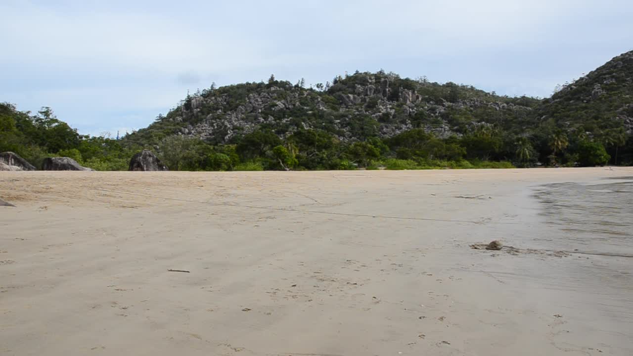 热带海滩，磁岛，昆士兰视频素材