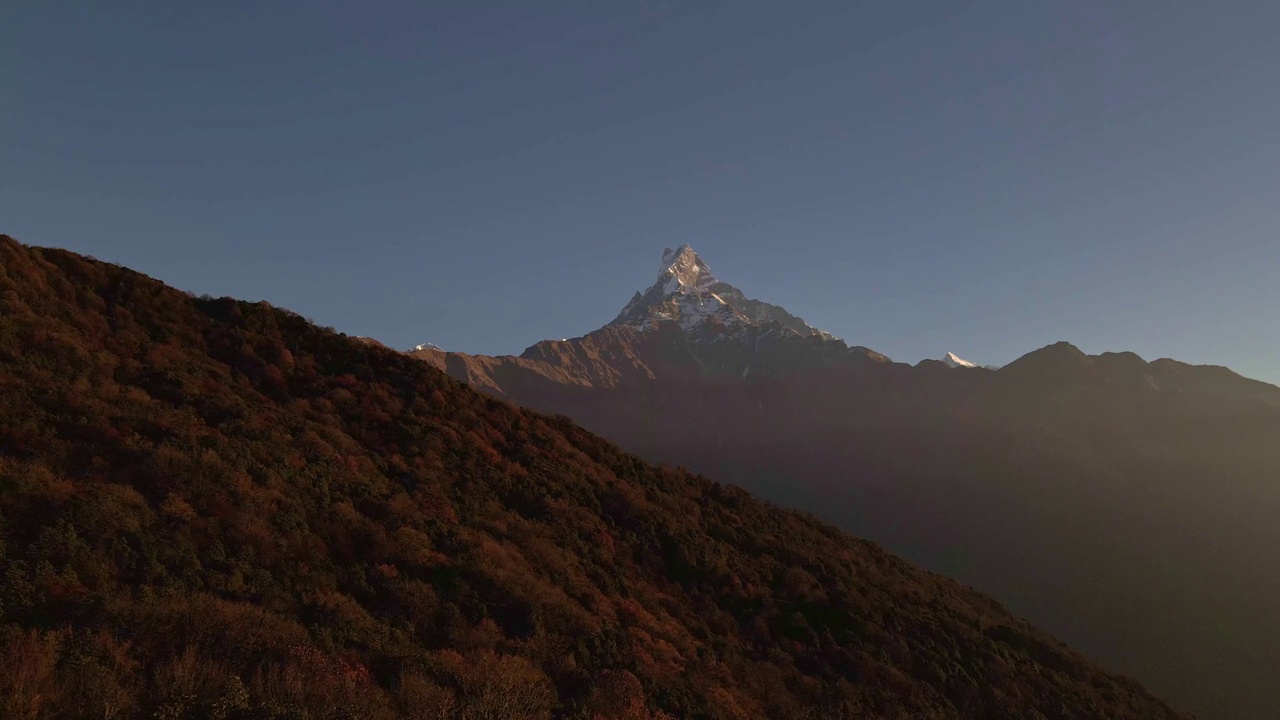 安纳普尔纳峰山视频素材