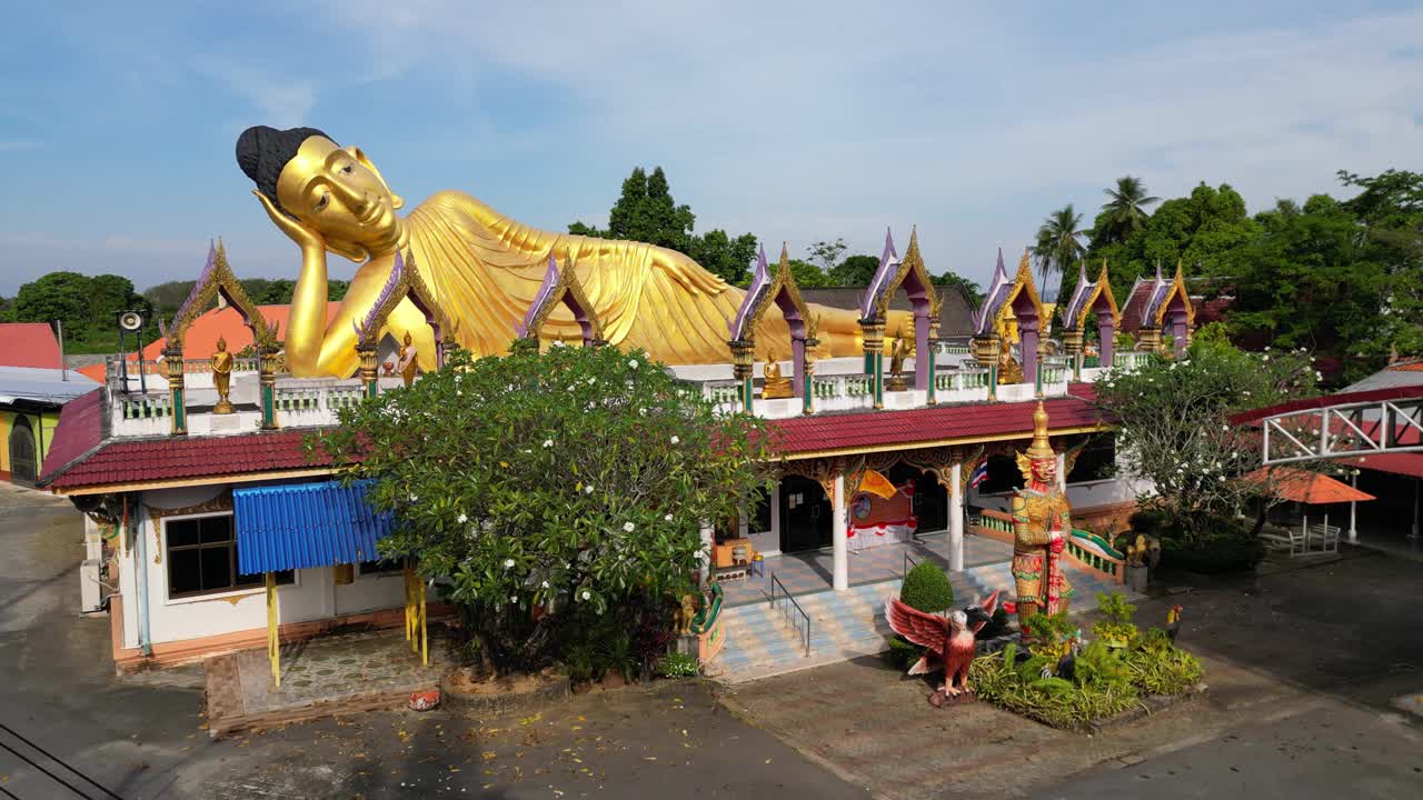 泰国普吉岛佛寺视频素材