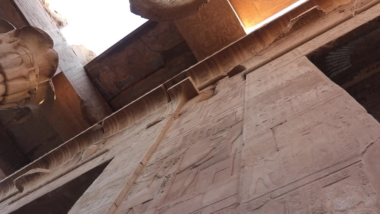 埃及Kom Ombo神庙视频素材