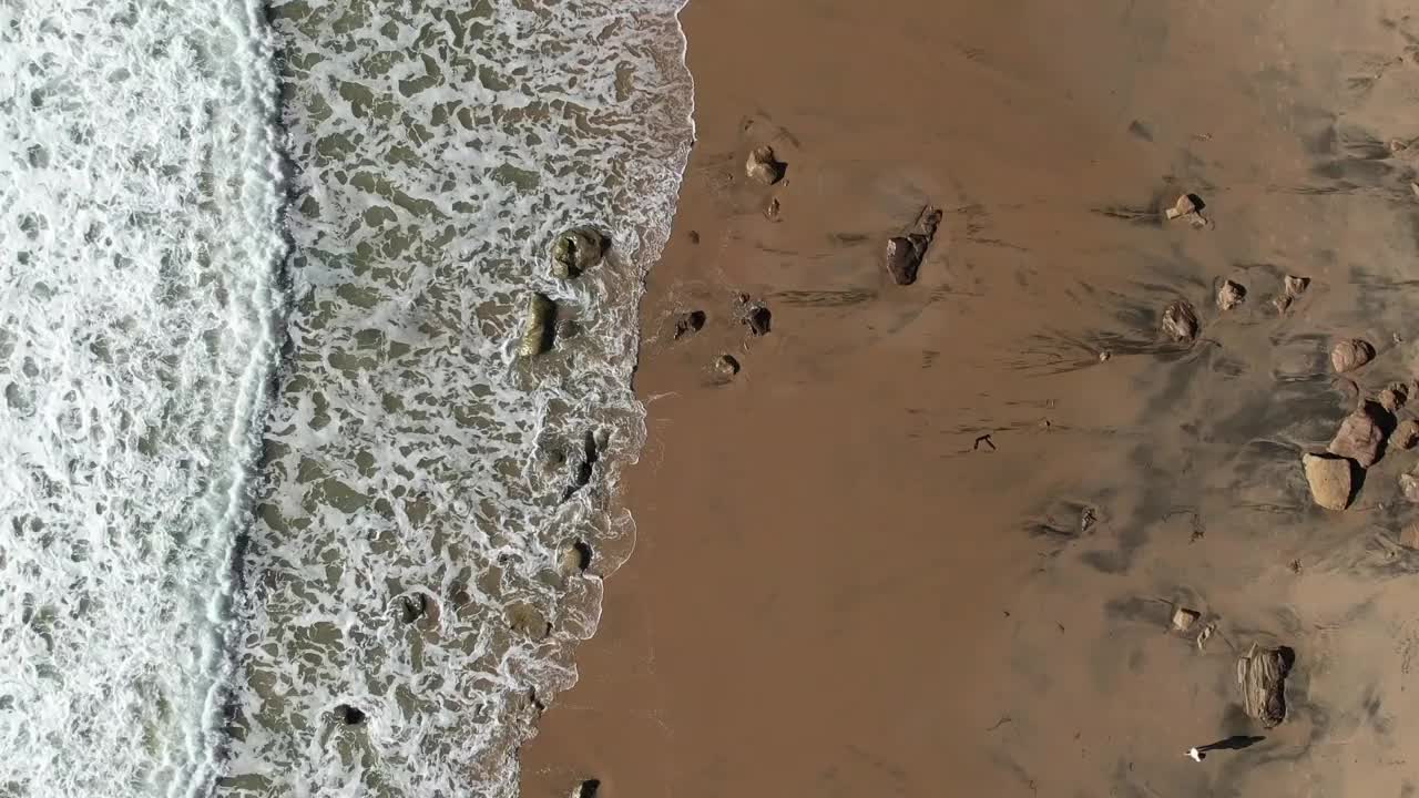 新港海滩的氛围视频下载