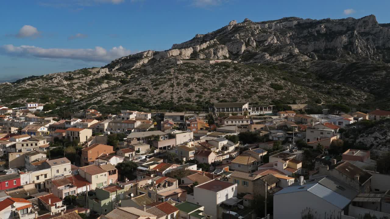 Les Goudes，马赛，第八区，Bouches-du-Rhone，法国。视频素材