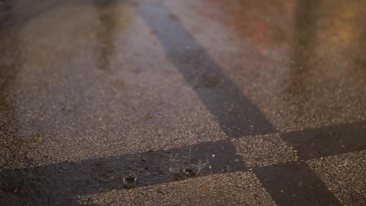 雨视频素材