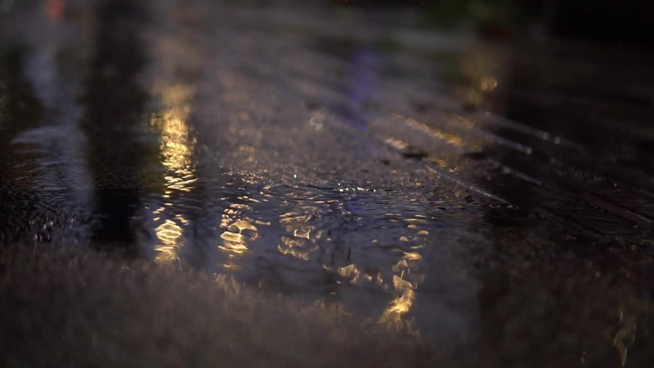 雨视频素材