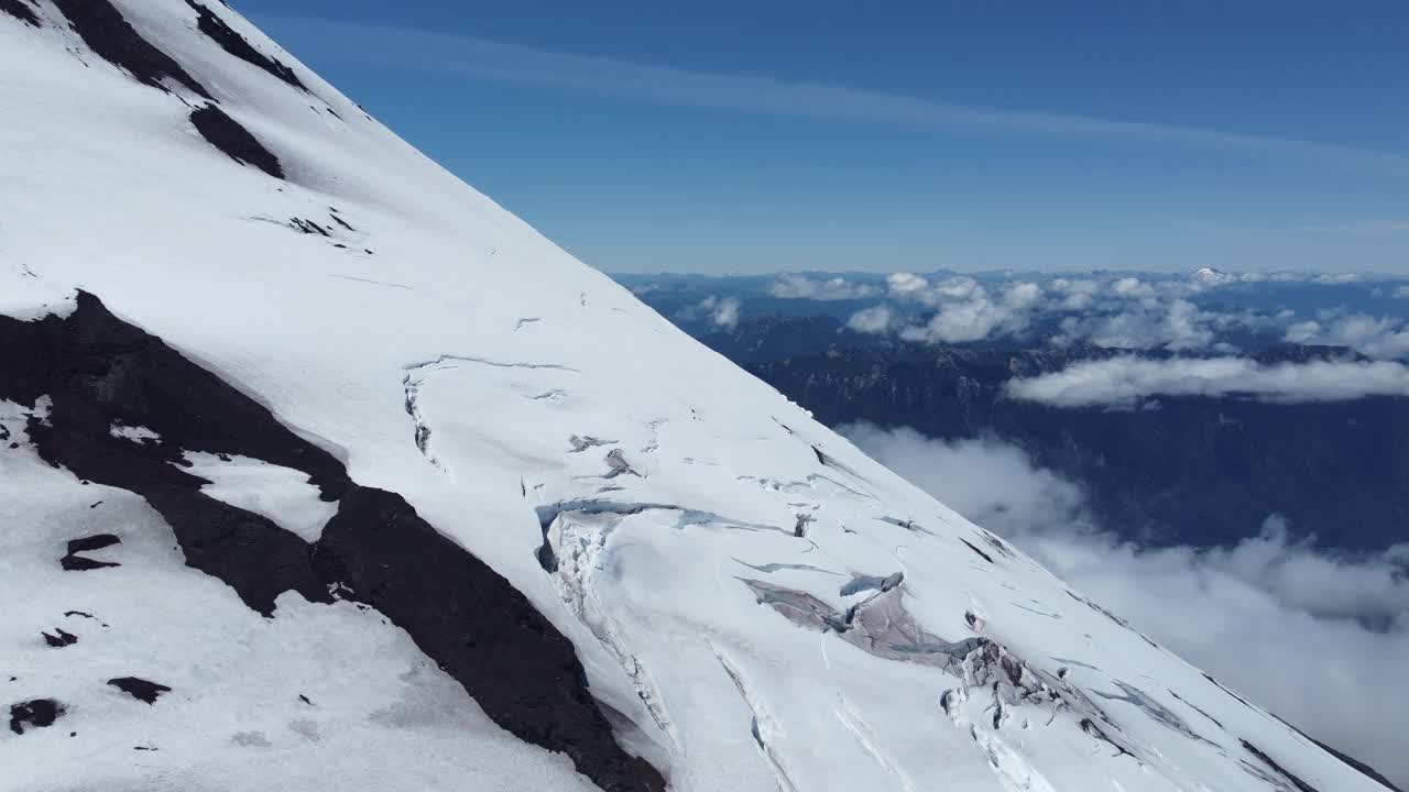 智利的火山Osorno视频下载