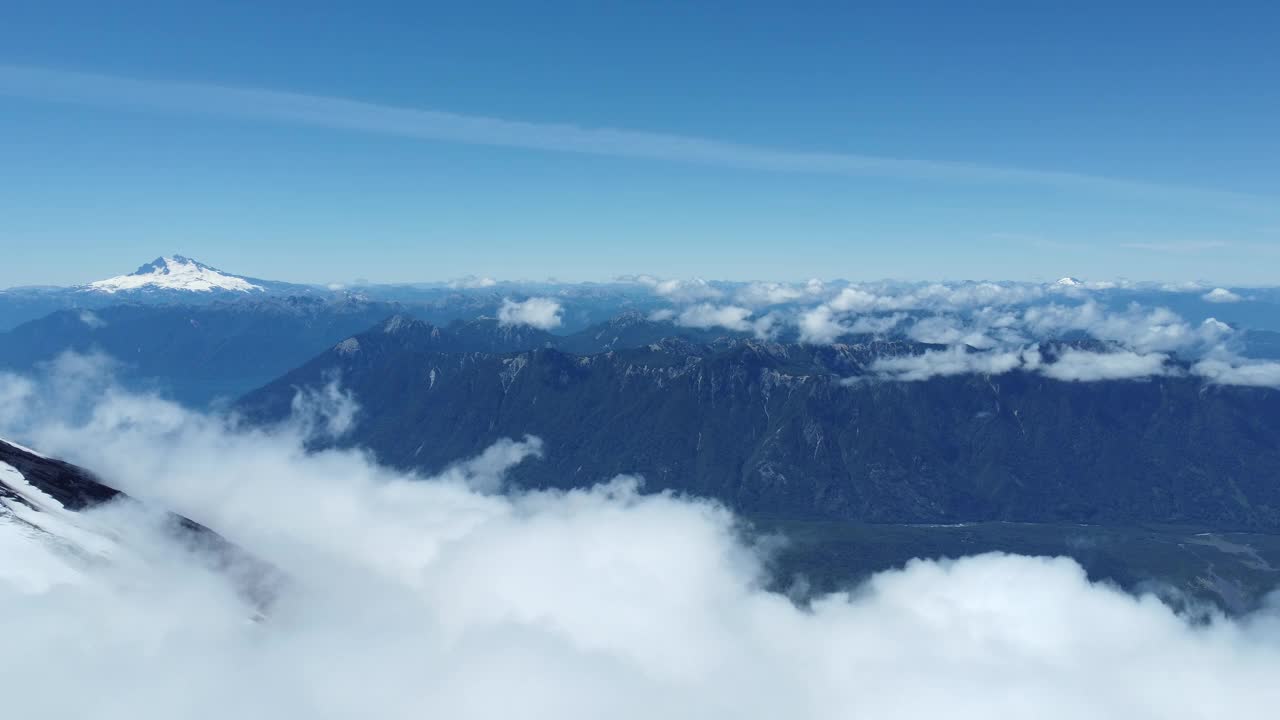 智利的火山Osorno视频下载