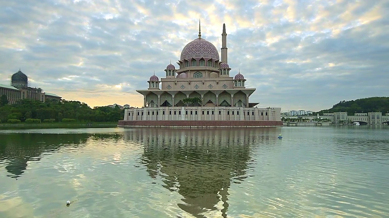 早上在布城清真寺视频素材