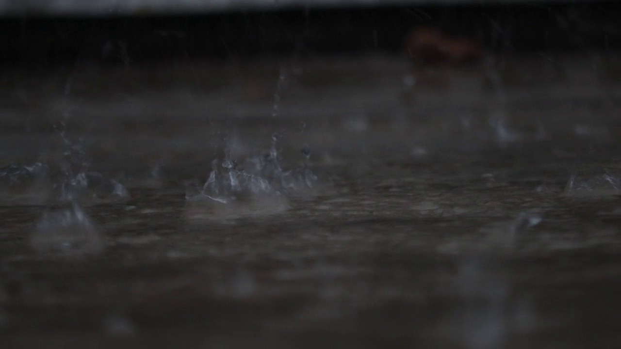 雨视频素材