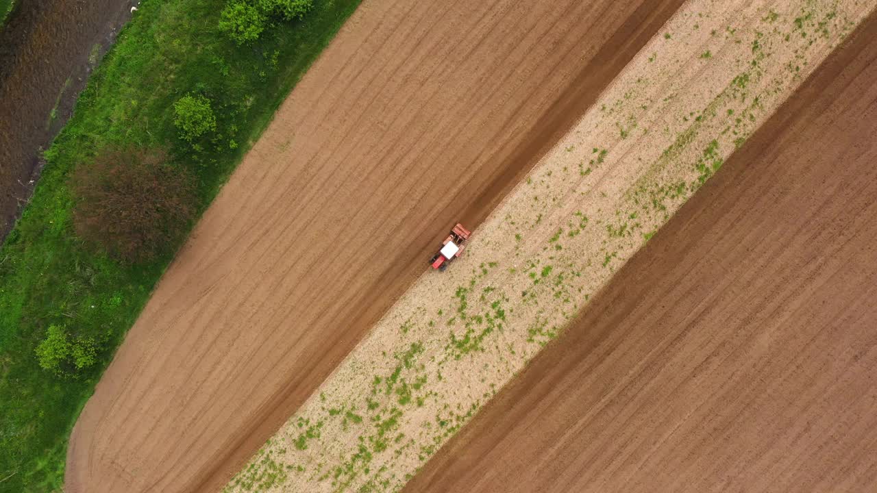 拖拉机视频素材