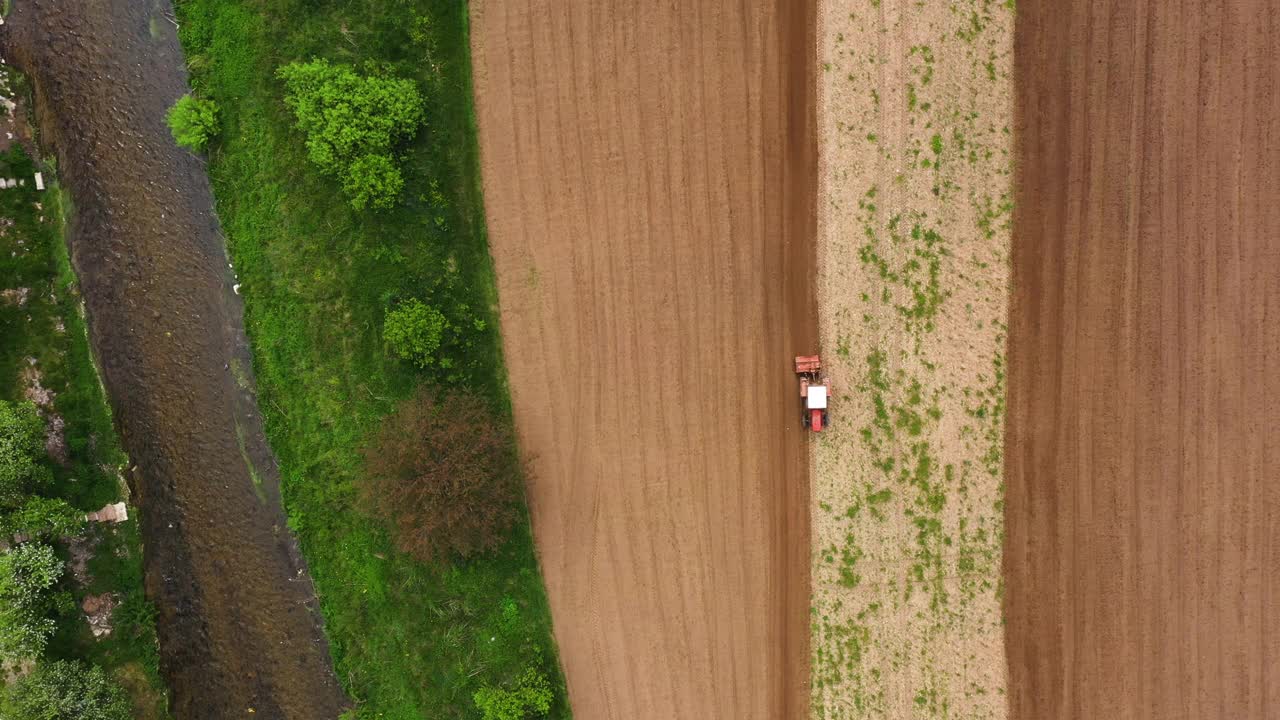 拖拉机视频素材