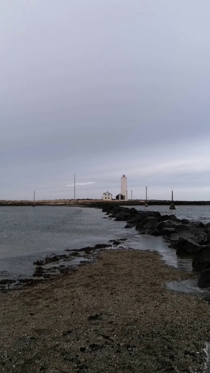 雷克雅未克海岸视频素材