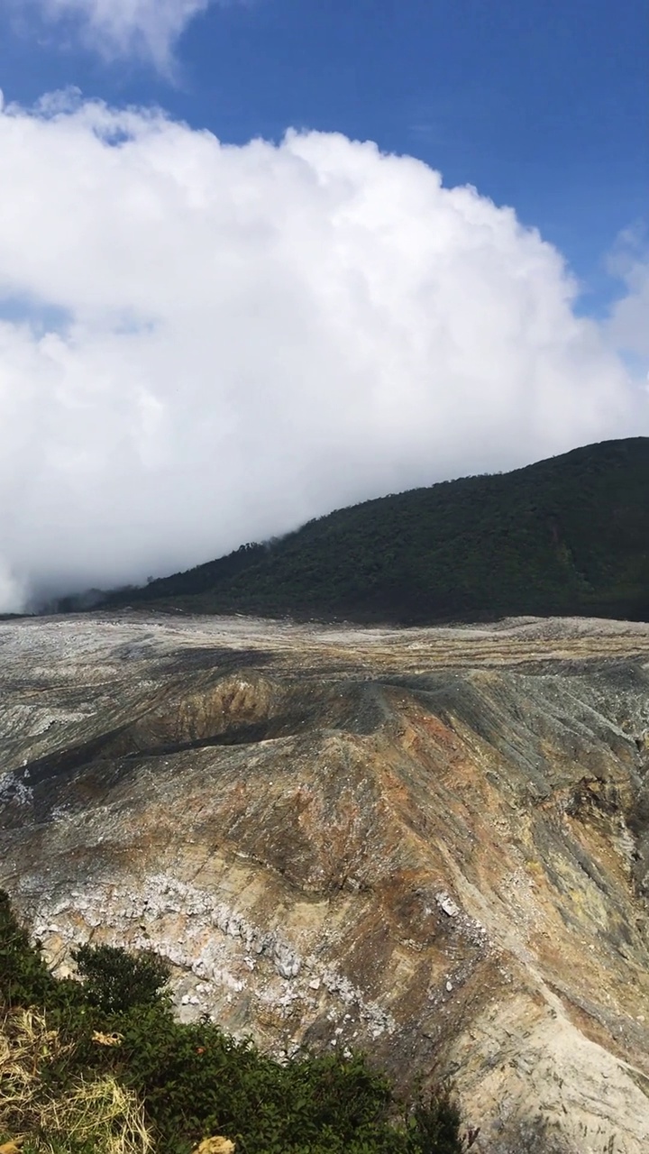 哥斯达黎加的Poas火山视频下载