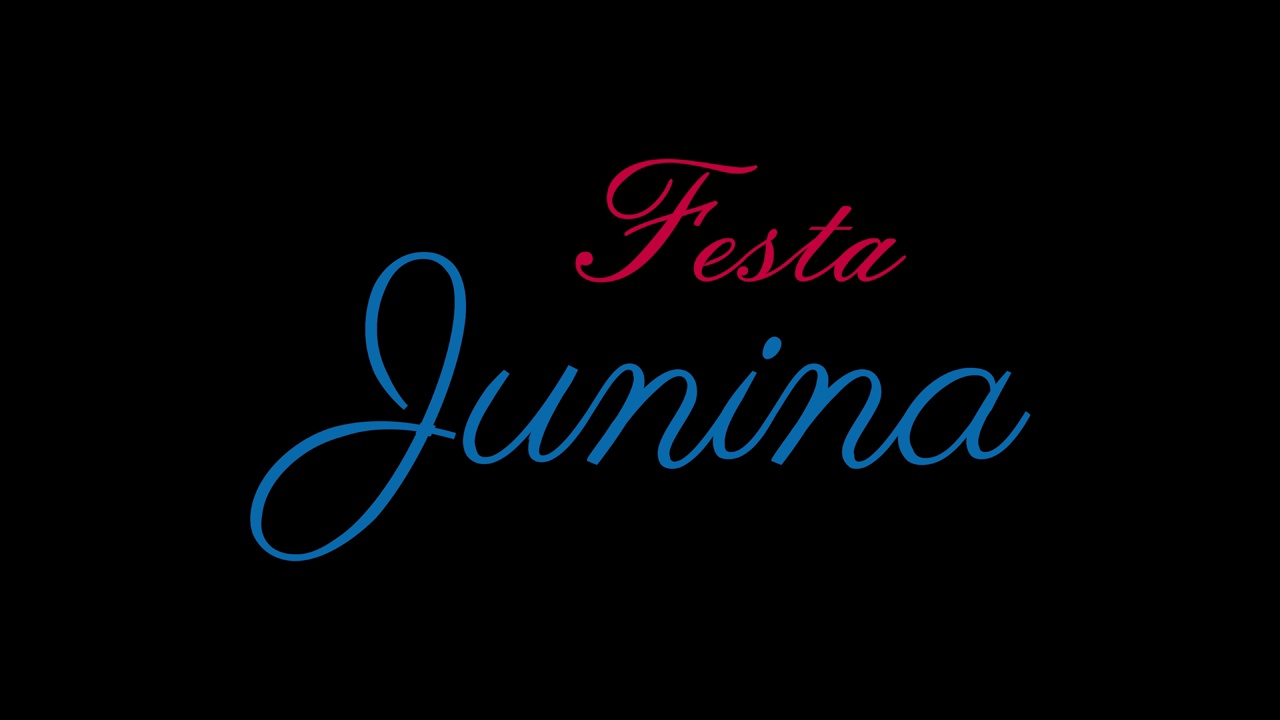 Festa Junina动画文本视频下载