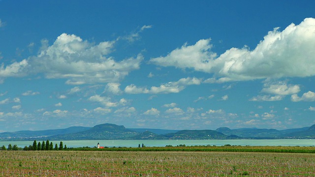 夏季景观淘洗时间推移视频素材