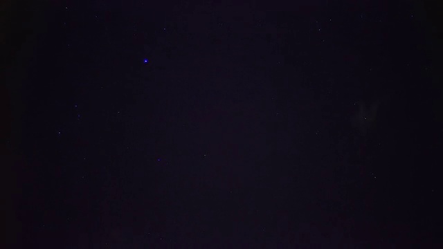 夜星时间流逝视频素材