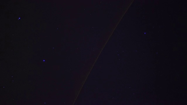 夜星时间流逝视频素材