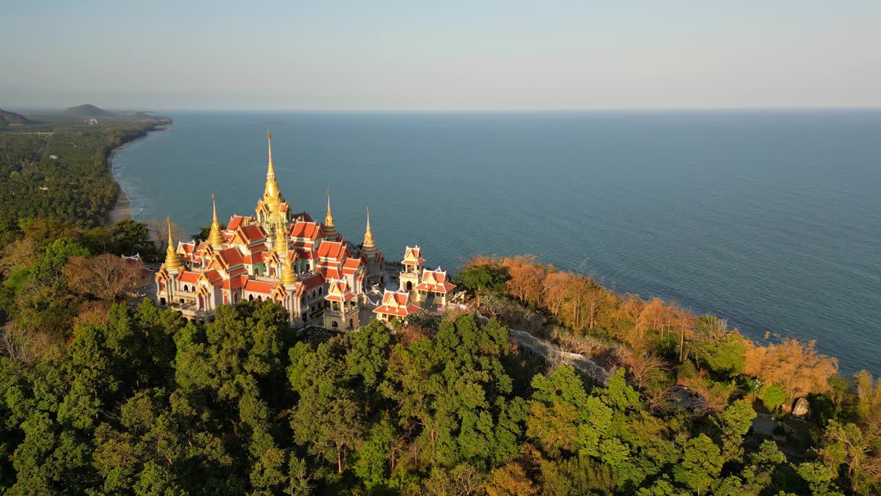 Wat Tang Sai Prachuap Khiri Khan泰国视频素材