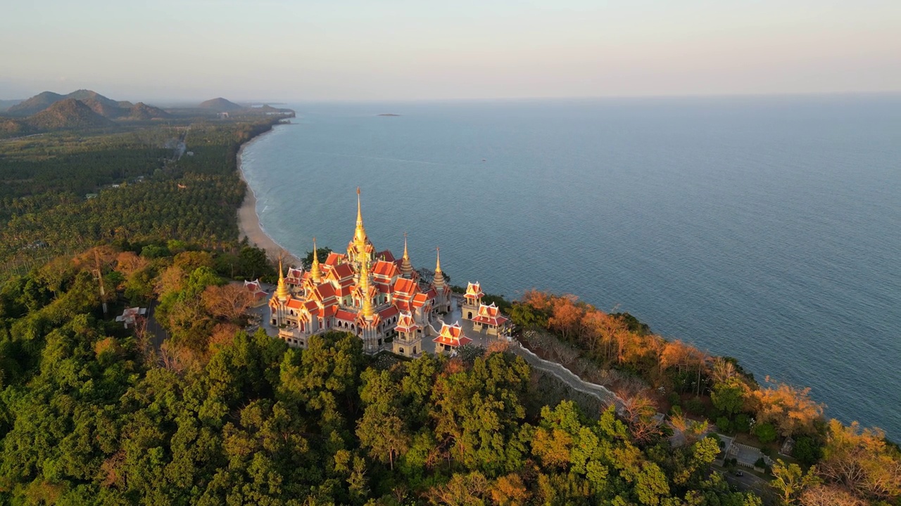 Wat Tang Sai Prachuap Khiri Khan泰国视频素材