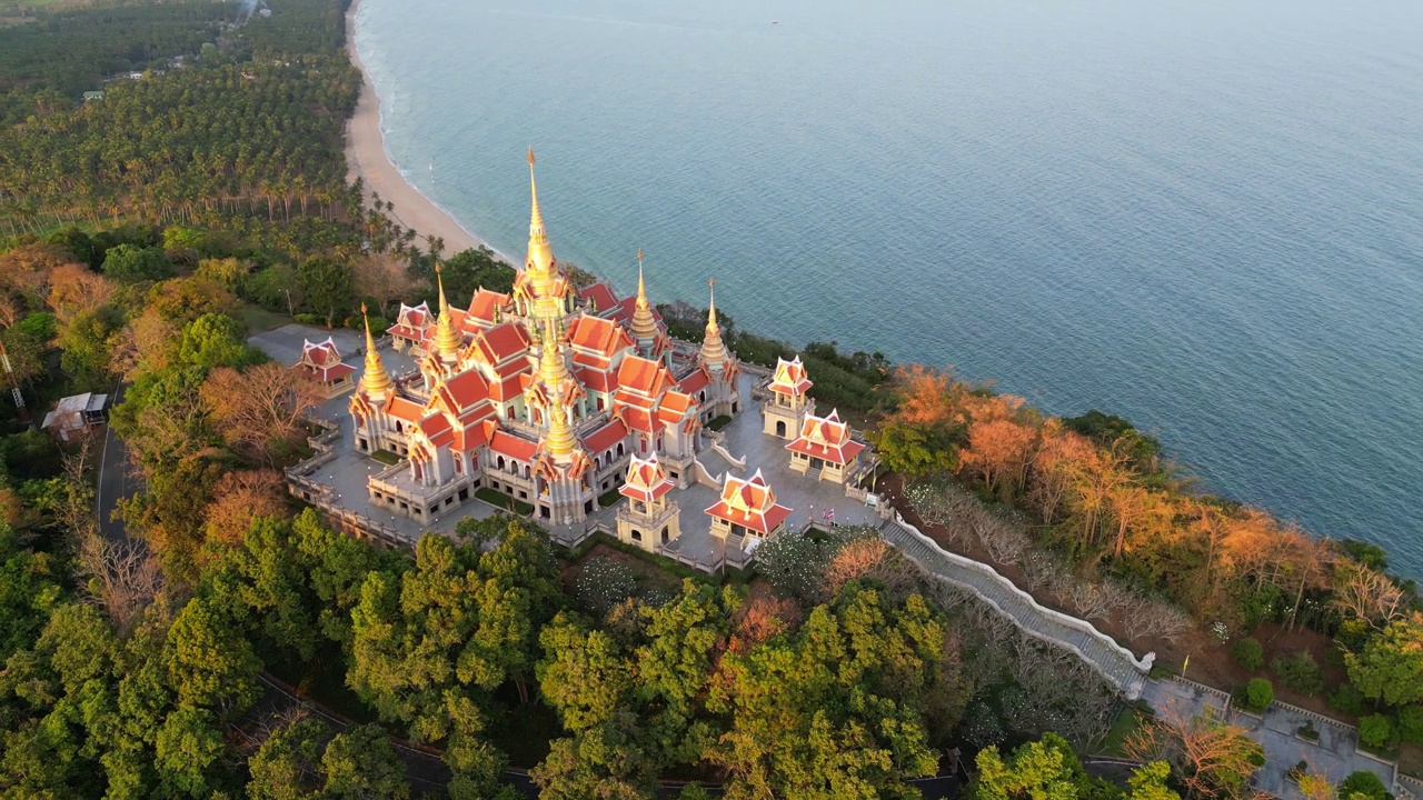 Wat Tang Sai Prachuap Khiri Khan泰国视频素材