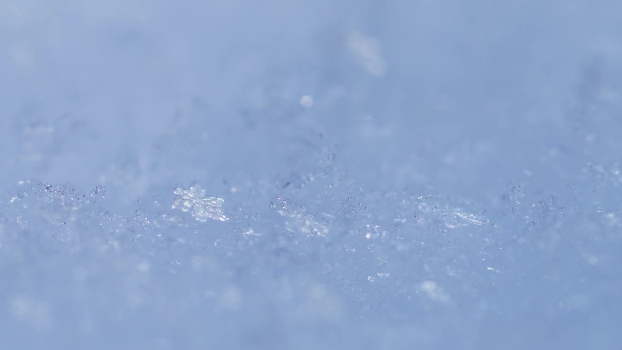 闪闪发光的雪晶视频下载