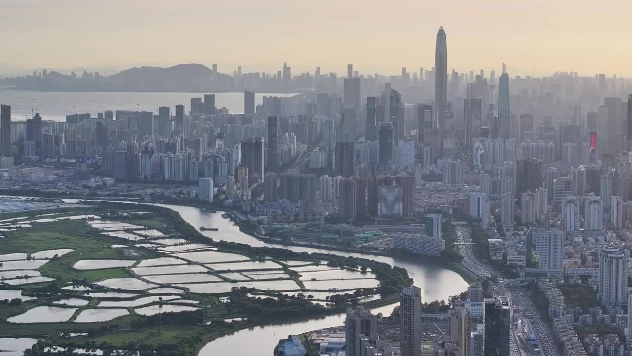 深圳城市景观视频素材