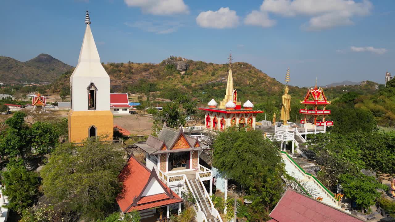 Wat Khao Lan Thom泰国华欣佛寺视频素材