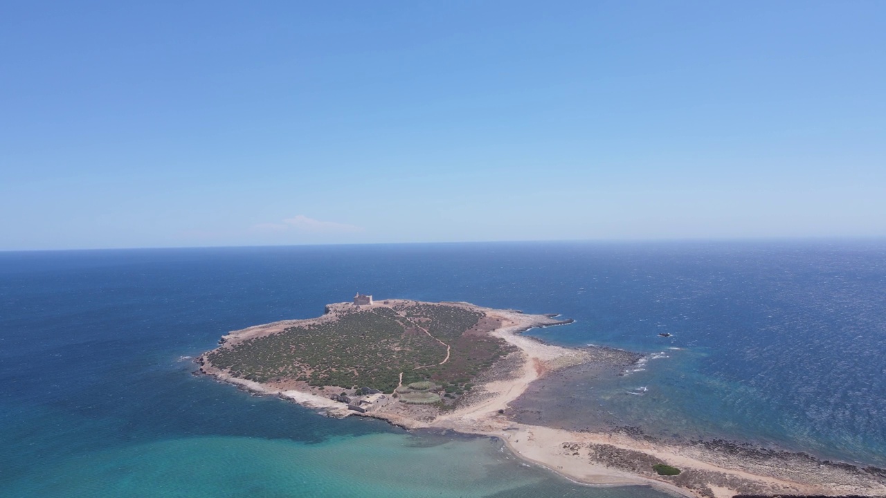 岛两海，意大利西西里岛视频素材