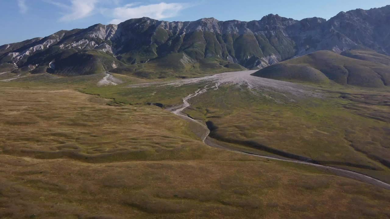 Campo Imperatore，阿布鲁佐(意大利)视频素材