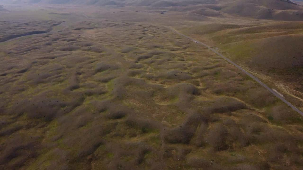 Campo Imperatore，阿布鲁佐(意大利)视频素材