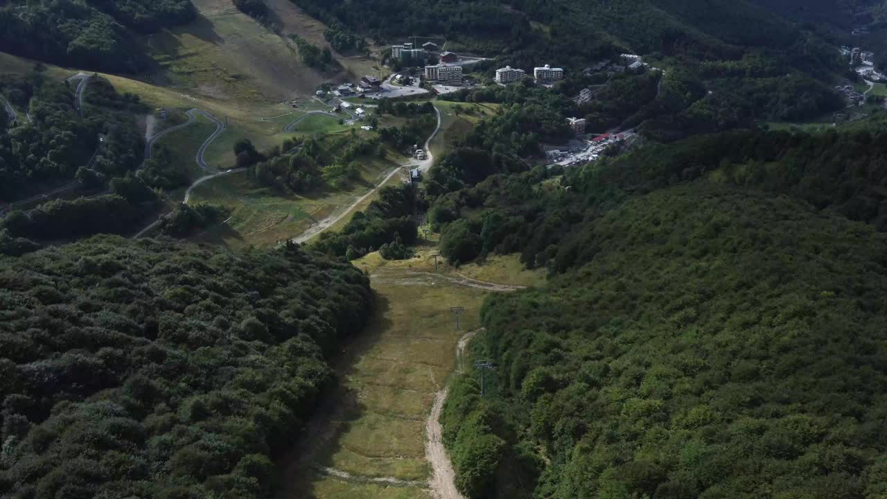 夏天的滑雪场视频下载