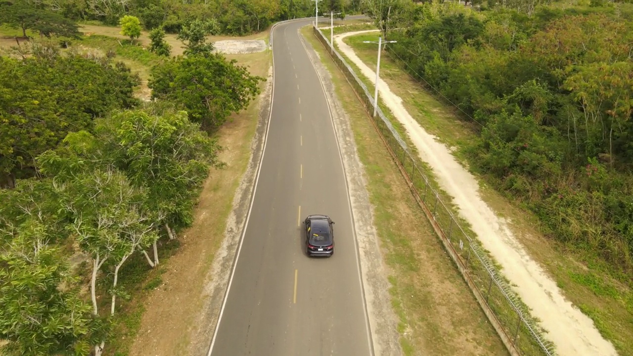 道路鸟瞰图视频素材