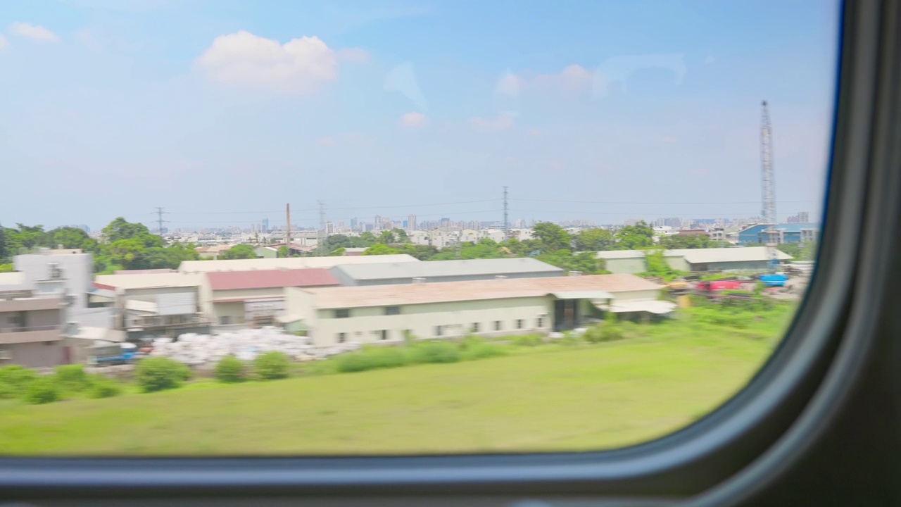 台湾高铁视频素材