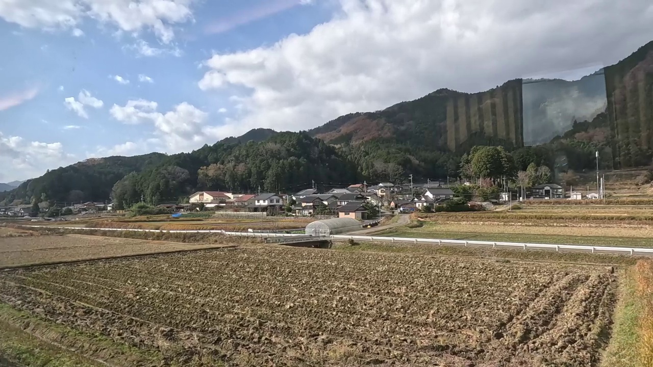 随时间变化的乡村风景视频素材